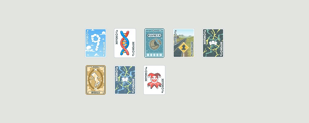《小丑牌》遊戲內卡面